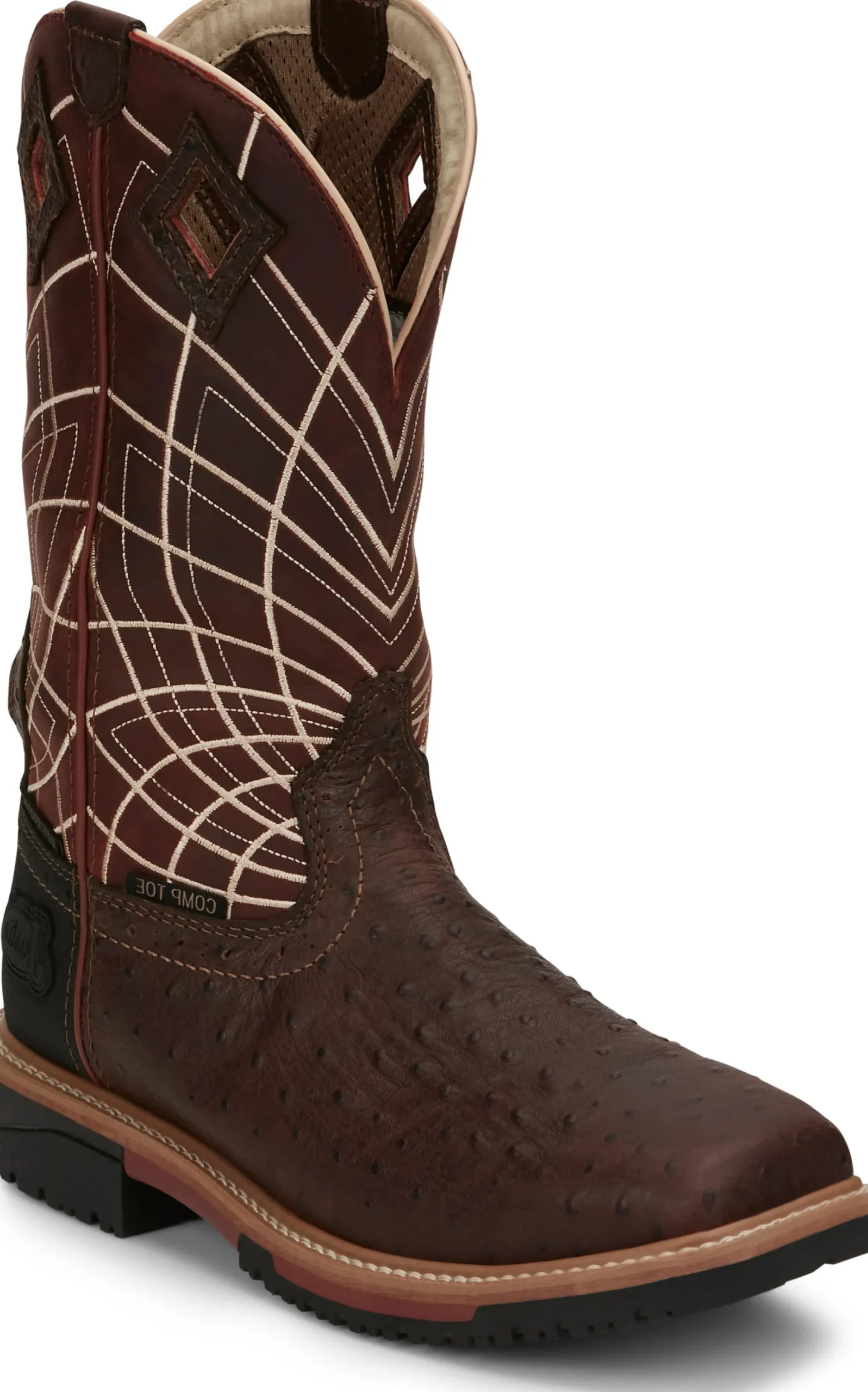 Derrickman 12" Waterproof Comp Toe