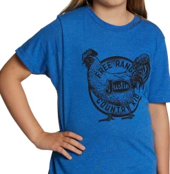 Justin Kid's Free Range Rooster Tee