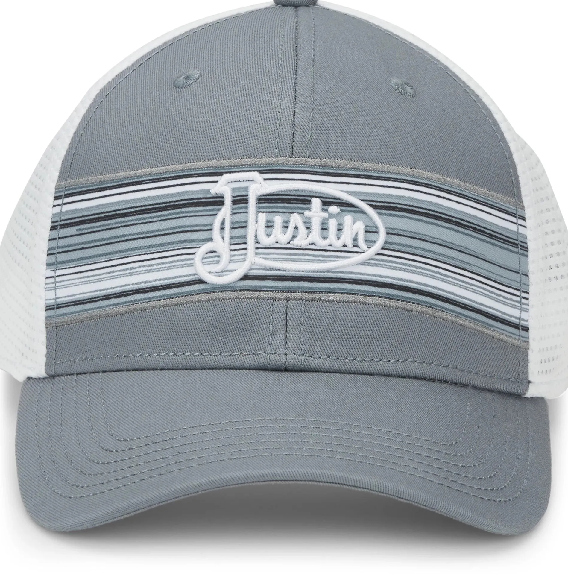 Justin Logo Stripes Cap