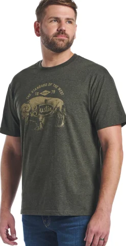 Justin Men's Bison Tee
