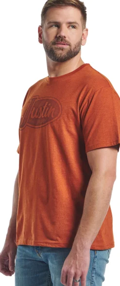 Justin Men's Logo Tee