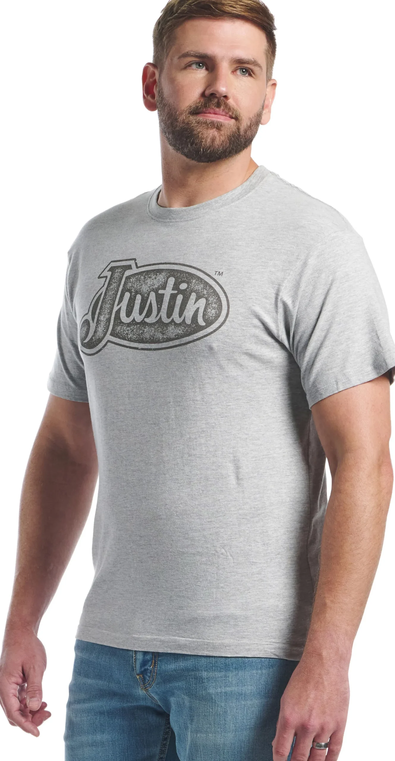 Justin Men's Logo Tee