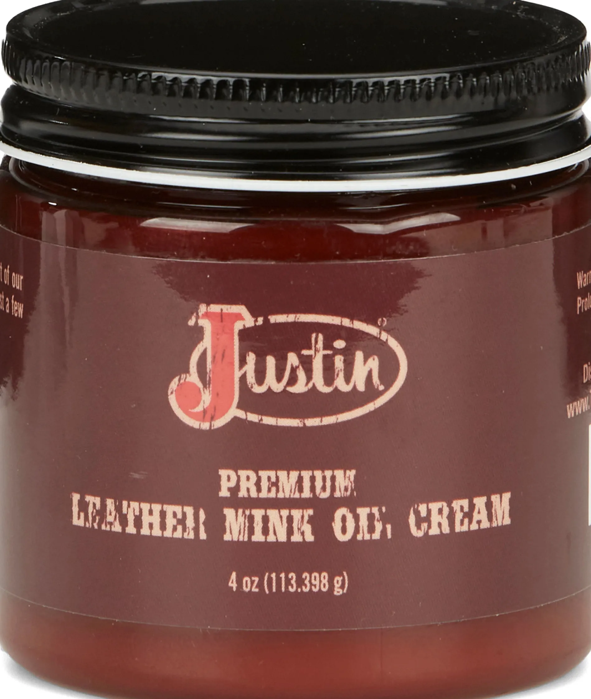 Justin Premium Leather Mink Oil Cream