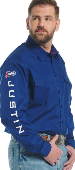 Justin Team Button Down