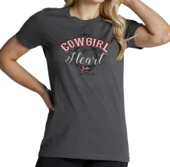 Justin Women's Cowgirl At Heart Tee