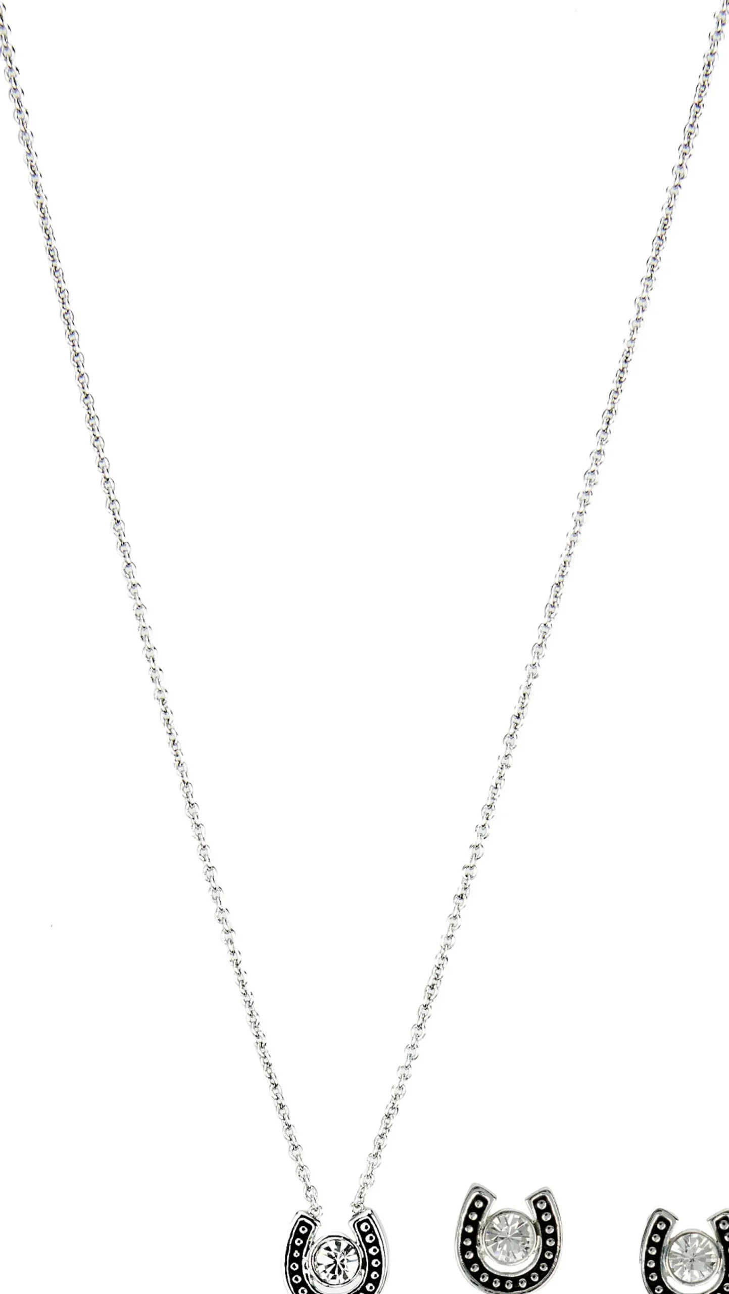 Justin Women's Horseshoe Jewelry Set