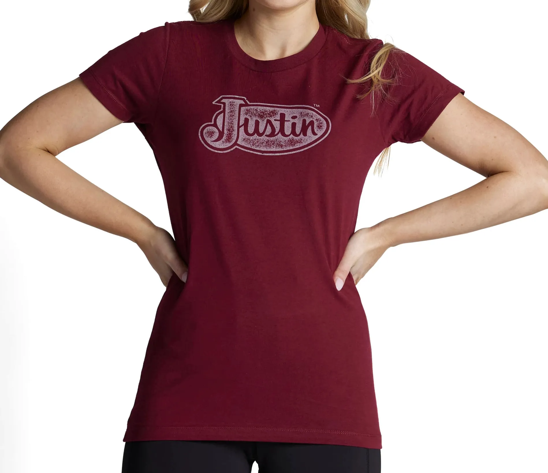 Justin Women's Logo Tee