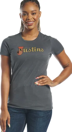 Justin Women's Original Logo Tee