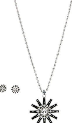 Justin Women's Spur Rowel Jewelry Set