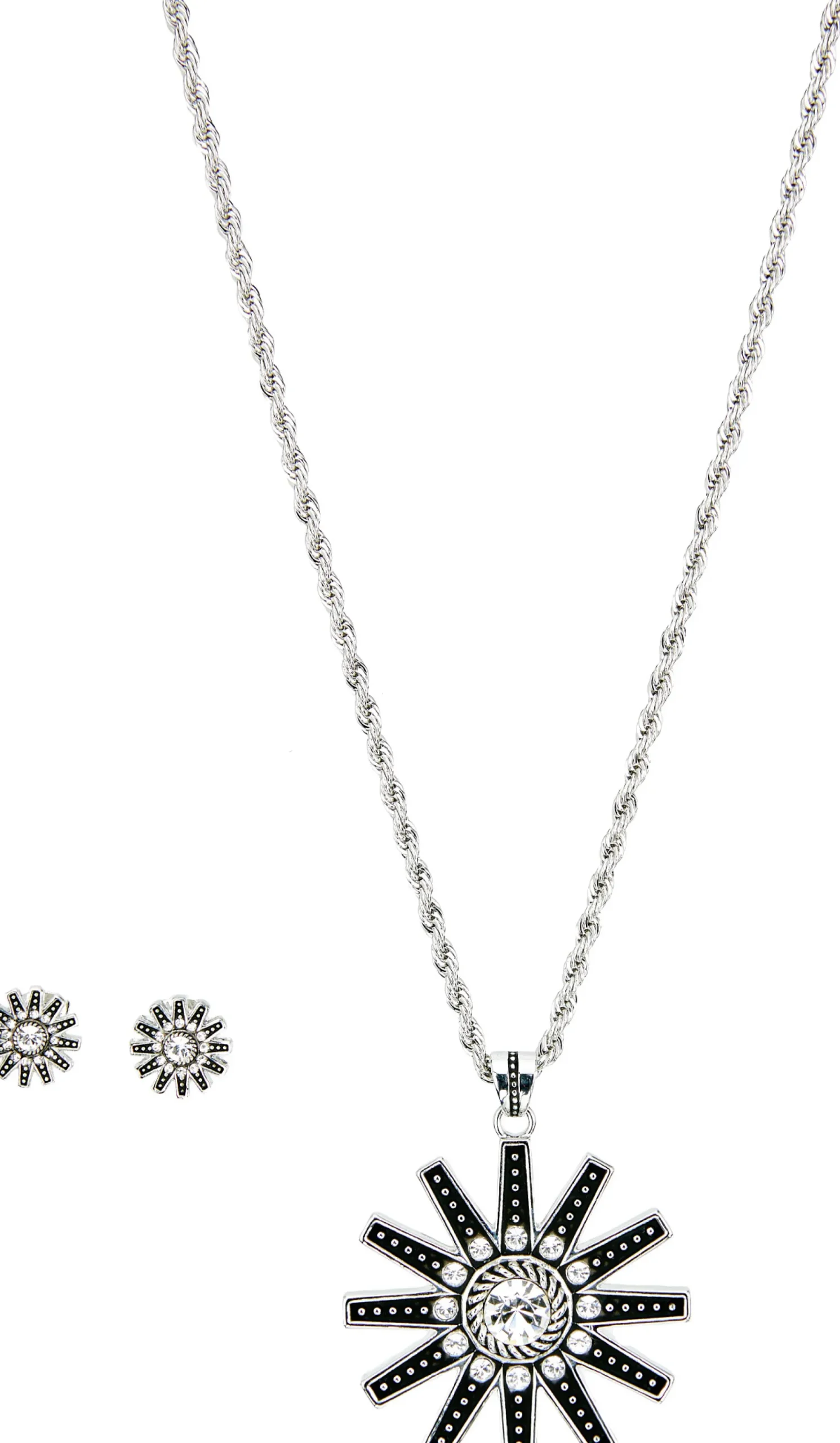 Justin Women's Spur Rowel Jewelry Set