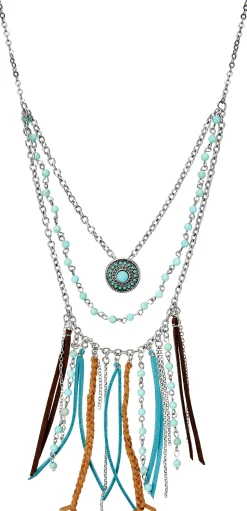 Justin Women's Three Layer Necklace