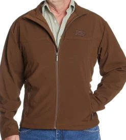 Laminated Full-Zip Jacket