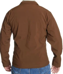 Laminated Full-Zip Jacket