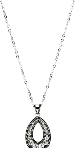 Oval Pendant Necklace