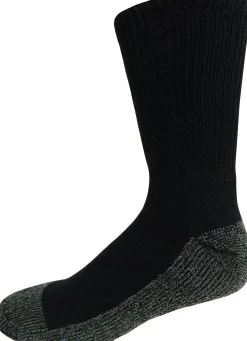 2-Pk Half Cushion Work Crew Socks