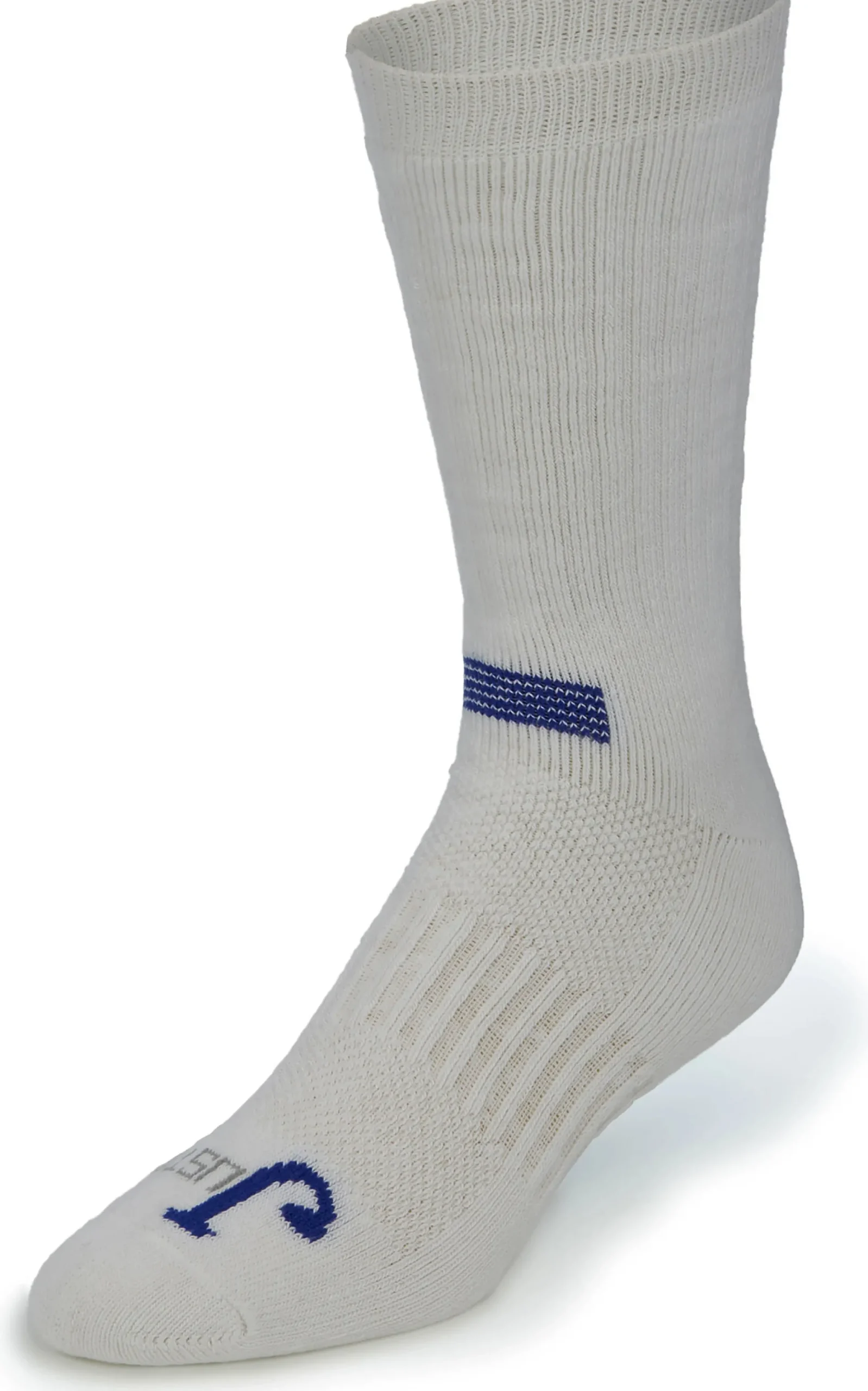 2-Pk Just Dry Full-Cushion Crew Socks