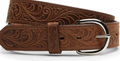 Scroll Tooled Belt