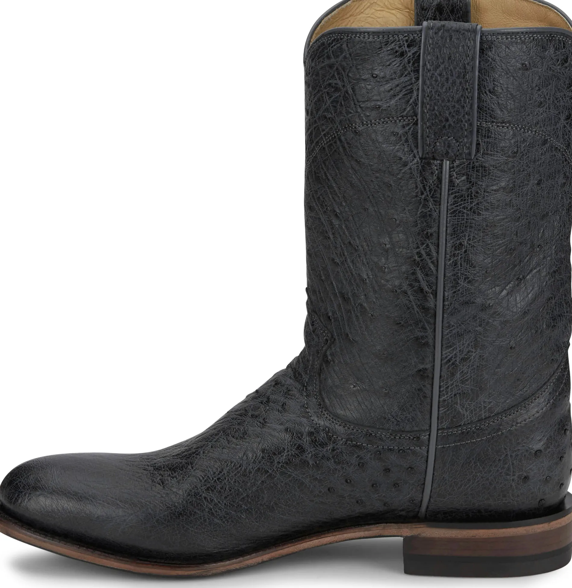 Stinson 10" Smooth Ostrich Roper