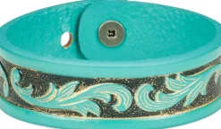 Tooled Leather Bracelet