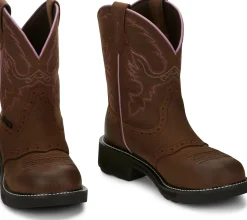 Wanette 8" Steel Toe Waterproof Work Boot