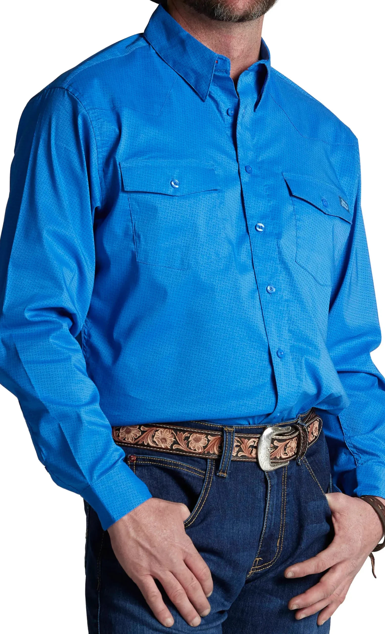 Woven Button Down